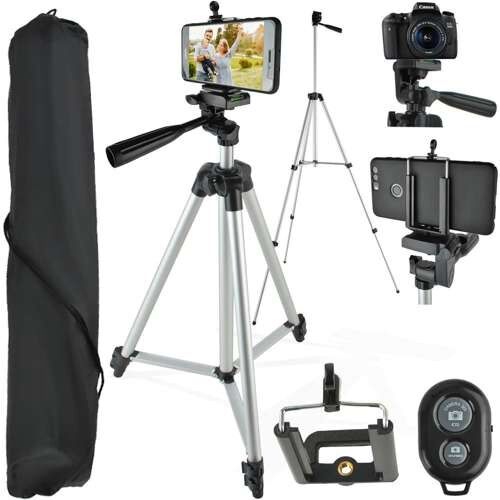 Izoxis 6067 Kamera állvány szett (Tripod) - Fekete 139680553