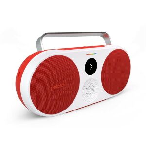 Polaroid P3 Hordozható Bluetooth Hangszóró - Piros, Retro Design