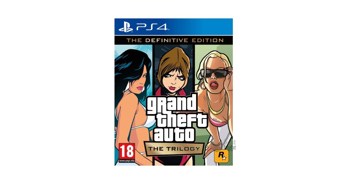 GTA The Trilogy – The Definitive Edition – Neuf Sous Blister – PS4
