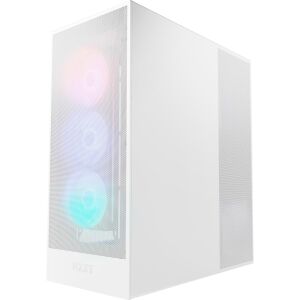 NZXT H7 Flow RGB Midi Torony Számítógépház - Fehér 145345037 - NZXT