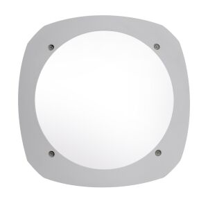 Fumagalli Stucchi LED Kültéri Falilámpa - 18W, 2000lm, Szürke, Meleg Fehér 139687010 - Fali lámpa