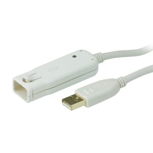 Aten UE2120 USB 2.0 Hosszabító kábel - Fehér (12m) 139687814 - Adatkábel