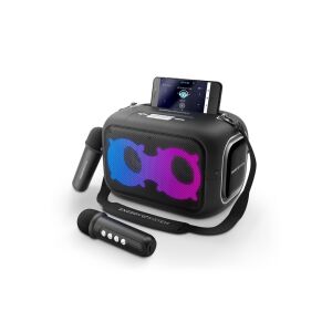 Energy Sistem KaraokeStar 2.0 Bluetooth hangszóró mikrofonokkal és telefontartóval - Energy Sistem