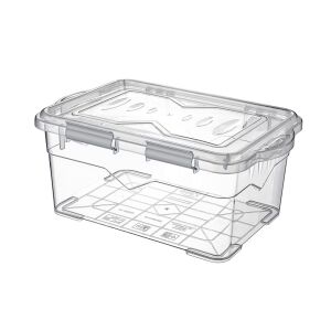 Titiz Iris 1.3L Átlátszó Műanyag Élelmiszer Tároló Doboz - Ételtároló