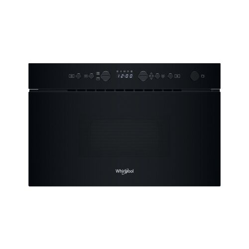 Whirlpool WMN14BB Built-in Microwave Oven - Black Front View