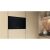 Whirlpool WMN14BB black built-in microwave oven in kitchen setting