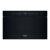 Whirlpool WMN14BB black built-in microwave oven front view
