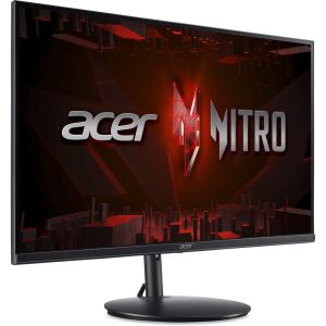 Acer Nitro XF240YX1biiph 23.8 hüvelykes Full HD Gaming Monitor ferde nézet - Acer