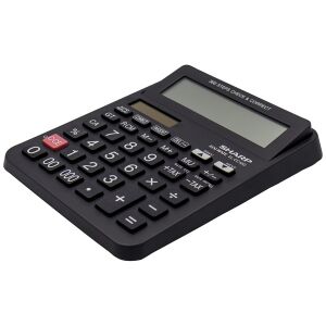Sharp EL-CC12D üzleti számológép, ferde nézet - Sharp