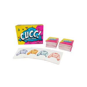 Gém Klub Cucc! cutie joc de cărți, stive de cărți și cărți cu articole de îmbrăcăminte - Asmodee