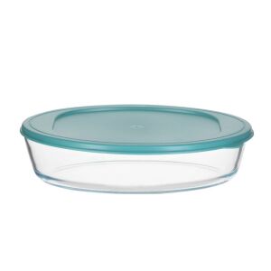 TOO KT-100 3200ml ovális üveg ételtároló fedővel - Ételtároló