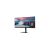 AOC U34V5C 34" Ultrawide монитор на бял фон
