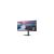 AOC CU34V5C 34 inch Ultrawide QHD Curved Monitor angled view