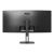 AOC CU34V5C 34 inch Ultrawide QHD Curved Monitor back view