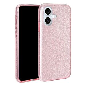 Prémium Rózsaszín Csillogó iPhone Hátlap Tok - Vékony és Stílusos Védelem