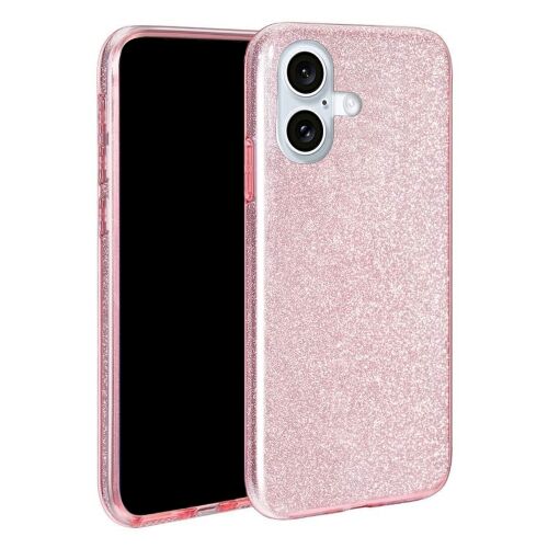 Prémium Rózsaszín Csillogó iPhone Hátlap Tok - Vékony és Stílusos Védelem 139704101