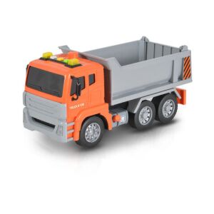 MONI Dömper - Hangokkal, Fényekkel - 30cm, Narancs/Szürke