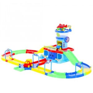 Polesie Repülőtér Játékszett Utcával - Műanyag Játék