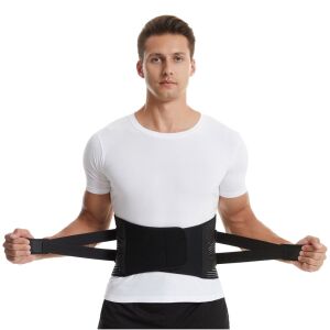 ElastoFix Deréktámasz Merevítővel és Pántrendszerrel - M méret