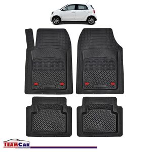 Пълен комплект автомобилни стелки TeamCar Smart Forfour на бял фон - Превозно средство и части