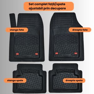 Комплект автомобилни стелки TeamCar Renault Grand Scenic II, предни и задни - Превозно средство и части