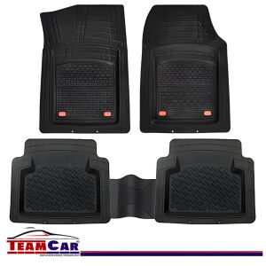 Set covorașe auto din cauciuc negru TeamCar pentru Suzuki Ignis 2 (2000-2008) - Covoare auto