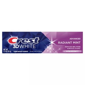 Pasta de Dinti, Crest 3D White, Radiant Mint, Efect Albirea Dintilor Intensiv, 93gr 139727231 - Frumusețe și sănătate