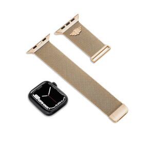 Police Mesh szürke színű Apple Watch szíj 20 mm 146779874 - Okosóra szíj