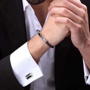 Police Urban Texture férfi karkötő PEAGB0001102 139746221 - Férfi ékszer