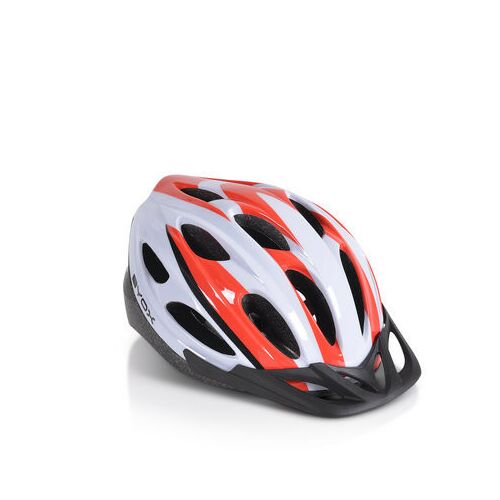 BICIKLIS sisak szellőzővel 54-58cm M méret PIROS 139748416