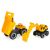 FIÚ játék AUTÓ 2 db teherautó homlokrakodóval és dömperrel 139748420