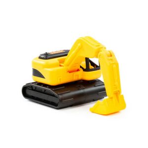 Polesie EXCAVATOR homlokrakodó lánctalpas SÁRGA