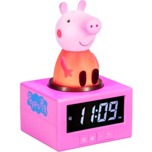 Hasbro PP12729PP, Peppa Pig, Official, Rózsaszín, Ébresztőóra 139751275 - Paladone