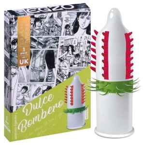 Egzo Dulche Bombero - tüskés, stimuláló óvszer (1db) 139752656 - Óvszer