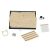 Chill XXL cat house unassembled parts: wood panels, screws, paint