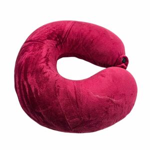 Reisekissen, für Erwachsene, marineblau, Memory Foam, 30 cm