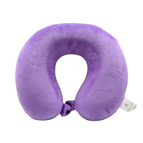 Utazópárna, felnőtteknek, lila színű, memóriahabból, 30 cm 139753349