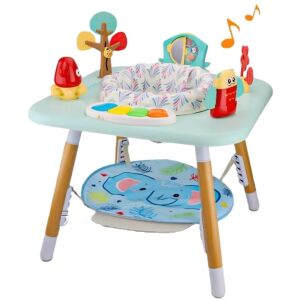 Saritor pentru copii 4 in 1 cu Centru de Activitati WePro Store, Baby Jumper, Ajustabil pe Inaltime, Scaun Rotativ 360, Sunete, Lumini si Accesorii atractive, ideal pentru bebelusi de la 6 lu 139765313 - Premergatoare și Jocuri de dezvoltare pentru copii mici