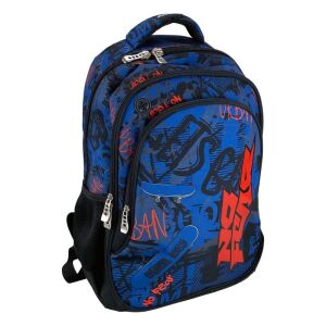 No Fear Let's Go Schulrucksack, Vorderansicht - Schreibwaren & Schreibmaterial