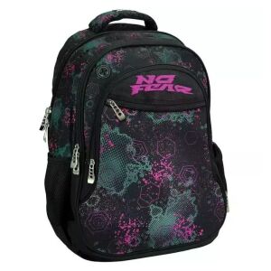 No Fear Fluo Schulrucksack Vorderansicht - Schreibwaren & Schreibmaterial