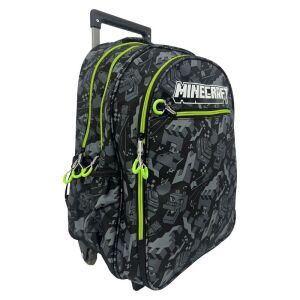 Minecraft Camo Terra gurulós hátizsák, ferde nézet - Minecraft