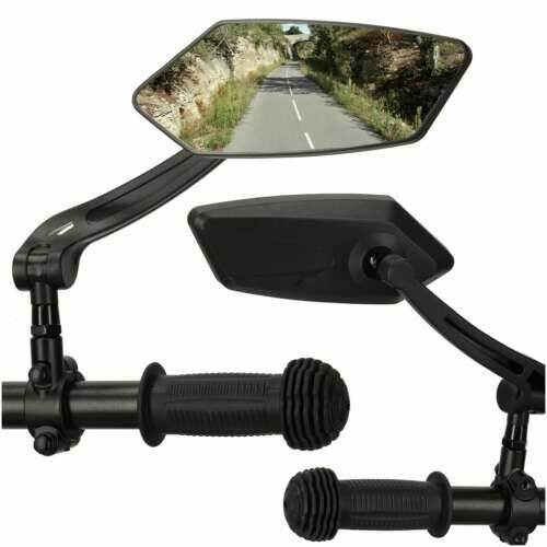Ikonka 360° Adjustable Bicycle Mirror Set - Road View