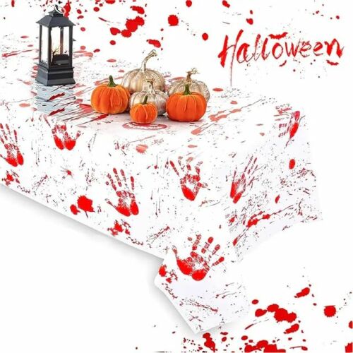 Halloween vu00e9res ku00e9znyom mintu00e1s abrosz tu00f6ku00f6kkel u00e9s lu00e1mpu00e1s du00edszu00edtu00e9ssel - Otthon és kert