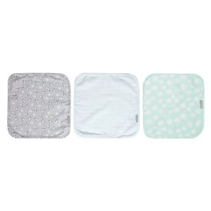 Bébé-Jou 3 db muszlin arctörlő kendő - Lou-Lou 139781834 - Baba Fürdetés & Ápolás