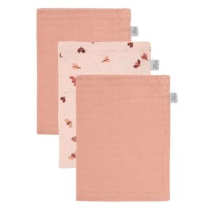 Bébé-Jou 3 db muszlin arctörlő kendő - Sweet Butterfly 139781841 - Baba Fürdetés & Ápolás