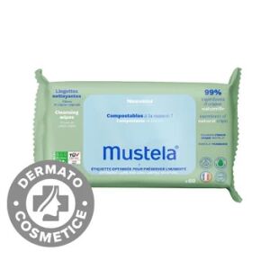 Servetele curatatoare fata si corp, 60 bucati, Mustela 139782355 - Schimbarea scutecelor