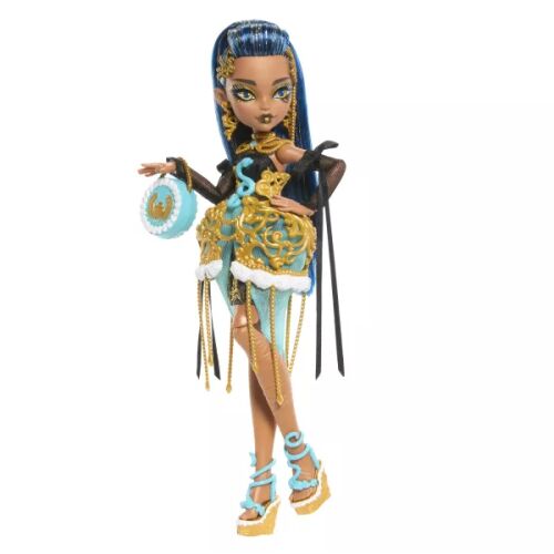 Monster High Cleo De Nile baba kézitáskával, Misztikus Mulatság kiadás