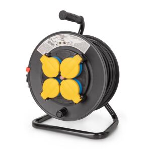 ENTAC Kábeldobos hosszabbító 4Foglalat IP44 3G 2,5mm 40M 139783034 - Entac