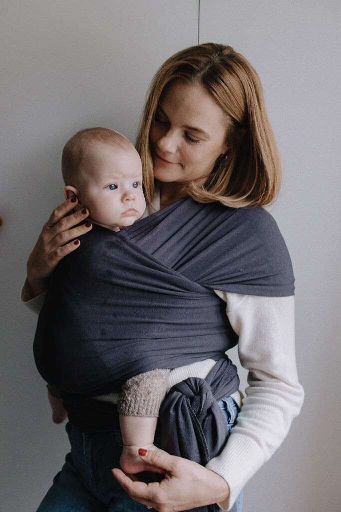 E-shop BOBA Detský nosič / šatka Serenity Wrap - Charcoal