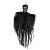 Ruhhy Black Hanging Skeleton - Full View Halloween Decoration